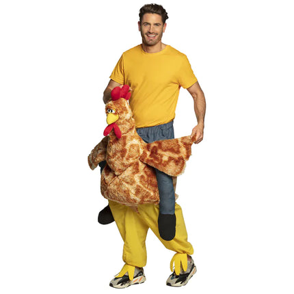 Costume de poulet Yellow Carry Me