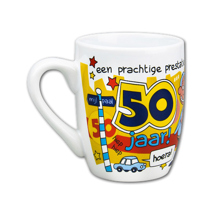 Mug 50 Years Man 12cm