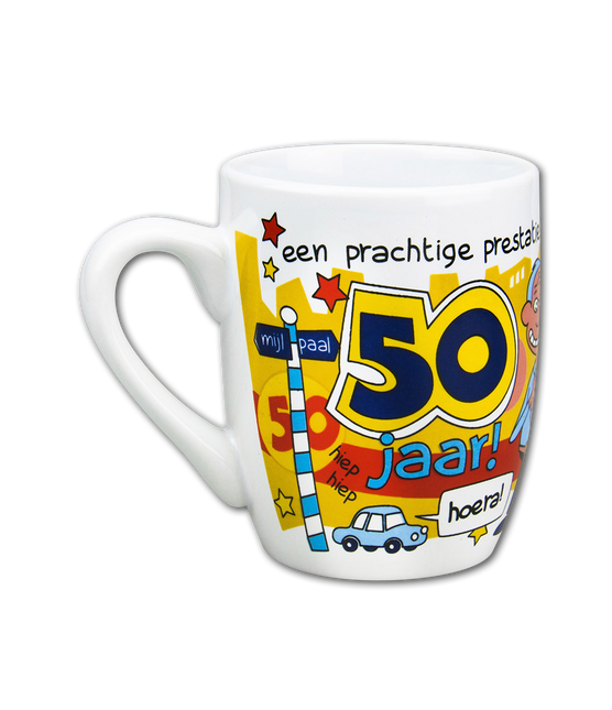 Mug 50 Years Man 12cm