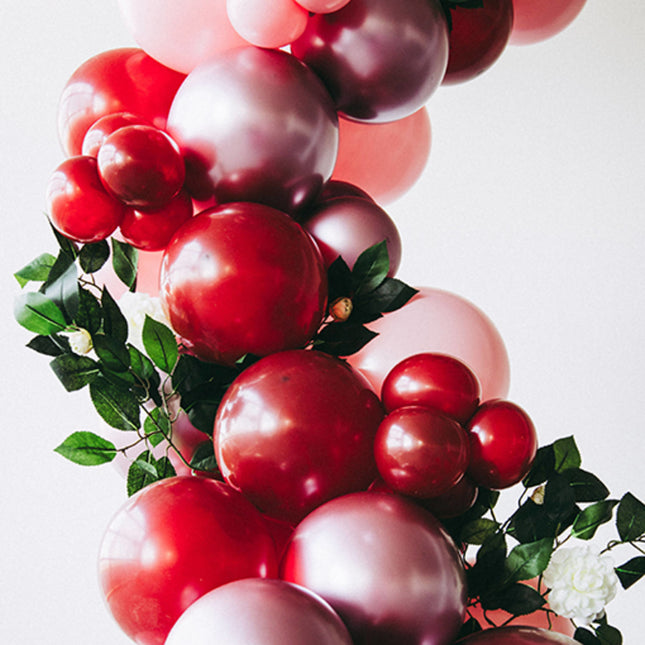 Ballons de baudruche rose pâle rose poudré 33cm 50pcs