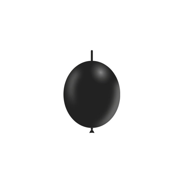 Ballons de baudruche noirs 15cm 100pcs