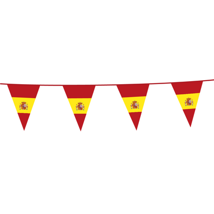 Ligne de drapeau Espagne 10m