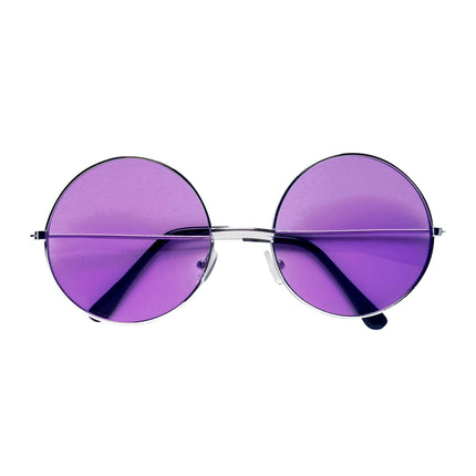 Lunettes violettes 70's