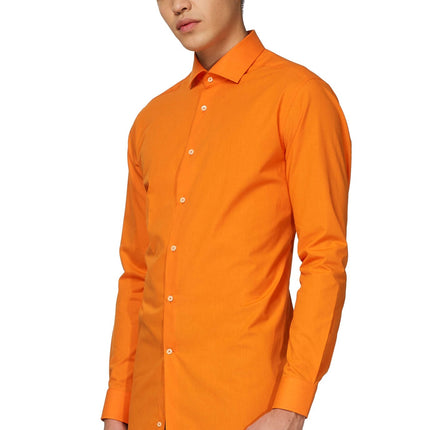 Chemise orange Hommes OppoSuits