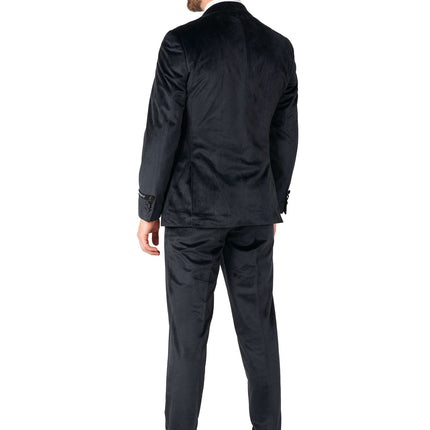 Velours noir Tuxedo Hommes <tc>OppoSuits</tc>