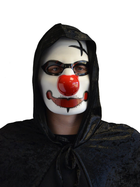 Masque de clown nez rouge