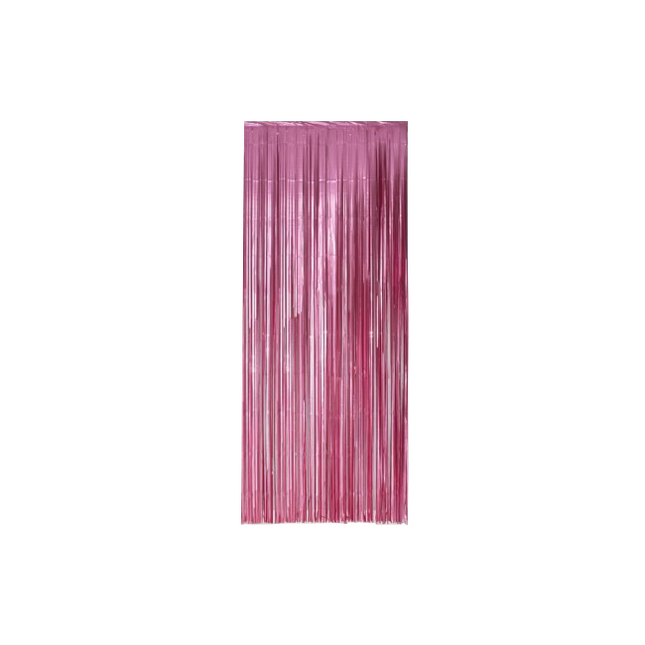 Film de rideau de porte rose clair 2.4m