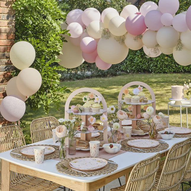 Décorations de fleurs pour petits gâteaux 12 pièces