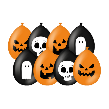 Ballons d'Halloween 30cm