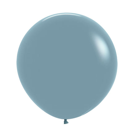 Ballons Pastel Bleu Crépuscule 61cm 10pcs