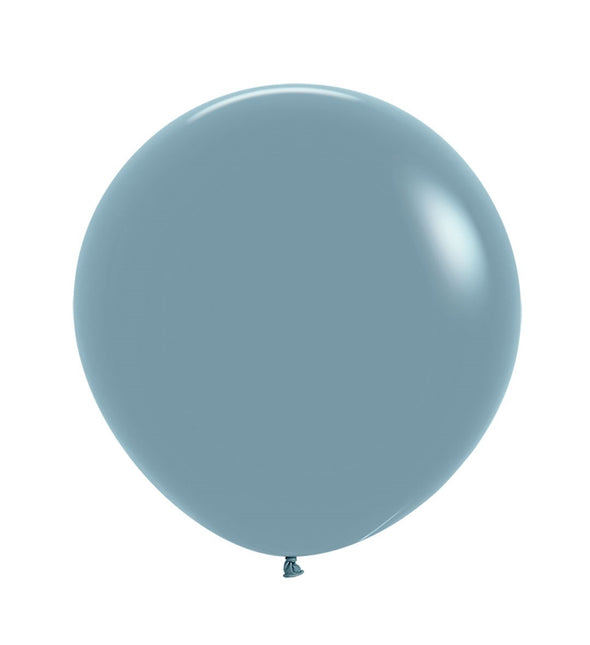 Ballons Pastel Bleu Crépuscule 61cm 10pcs