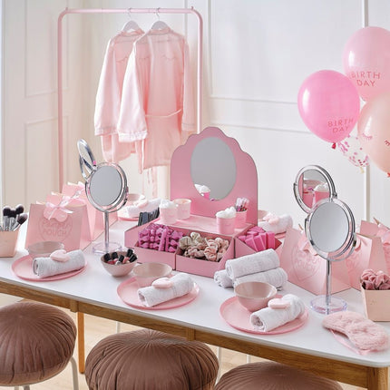 Peignoir Pamper Party Rose 5-7 ans