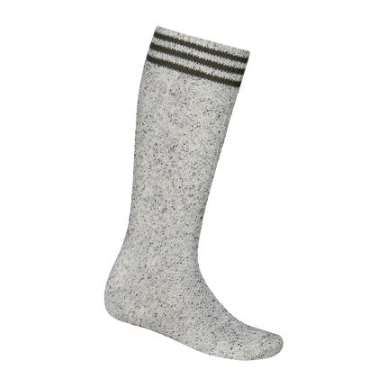 Bas Oktoberfest Gris Hommes avec Rayures Vertes