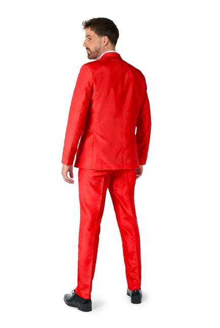 Hommes en costume rouge Suitmeister