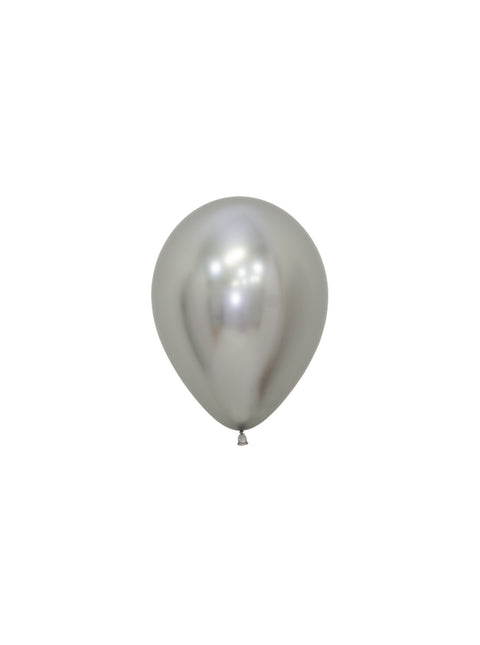 Ballons Reflex Silver 12cm 50pcs