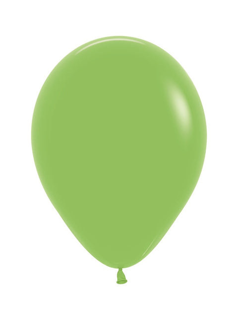 Ballons Vert Citron Vert 25cm 100pcs