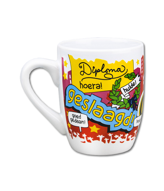 Mug Graduated School 12cm