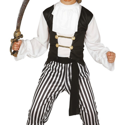 Costume de pirate rayé pour enfant