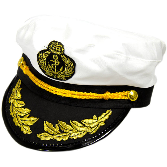 Casquette de capitaine Blanche