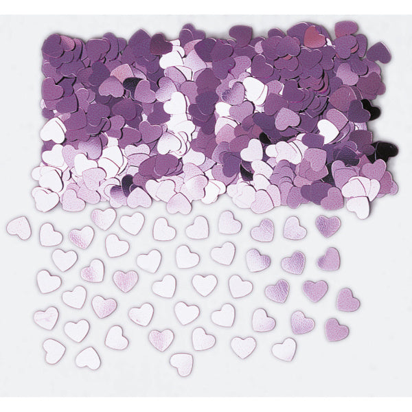 Confetti Hearts Purple 14g