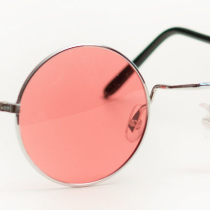 Lunettes hippies roses