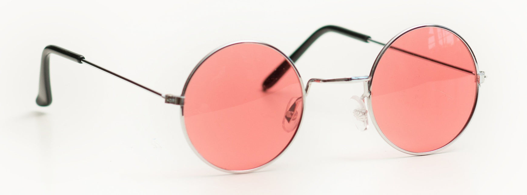 Lunettes hippies roses