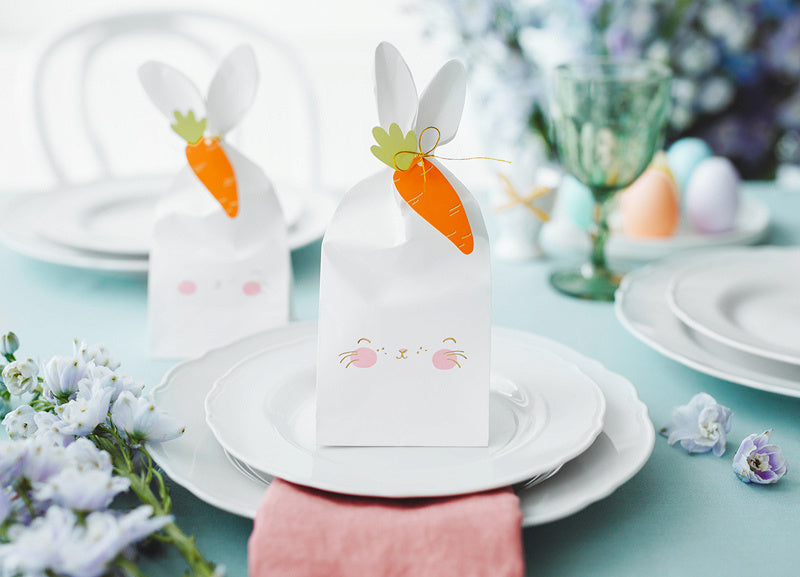 Sacs de fête Lapin 22.5cm 6pcs