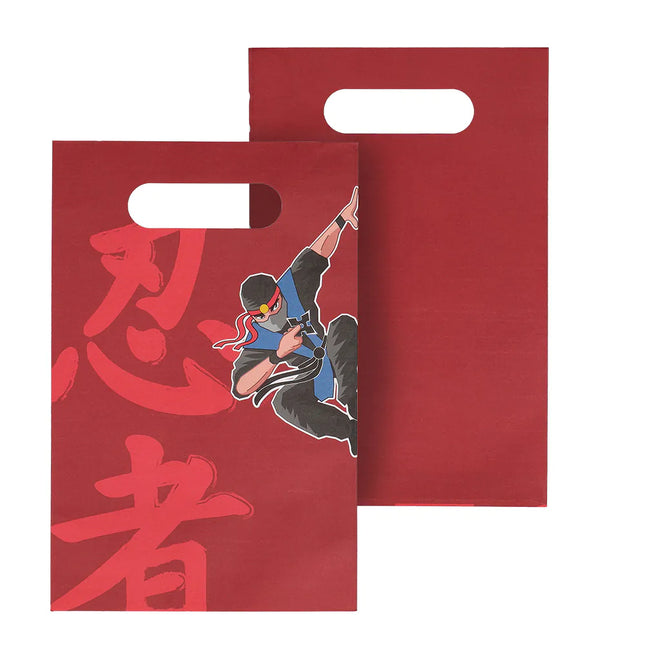 Sacs de fête Ninja 23cm