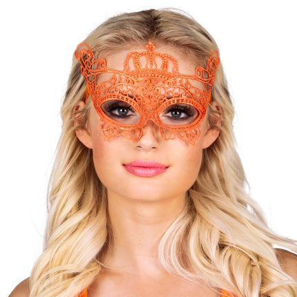 Masque pour les yeux Lace Orange