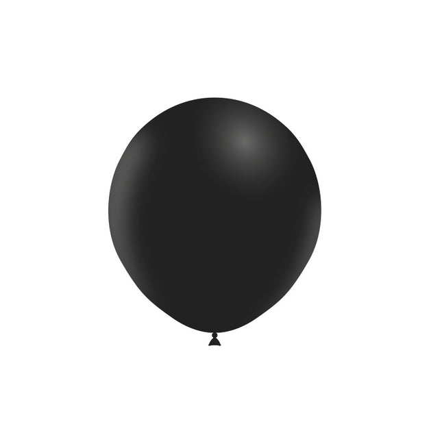 Ballons noirs 45cm 25pcs