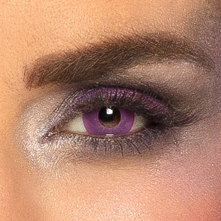 Halloween Lentilles de couleur violettes