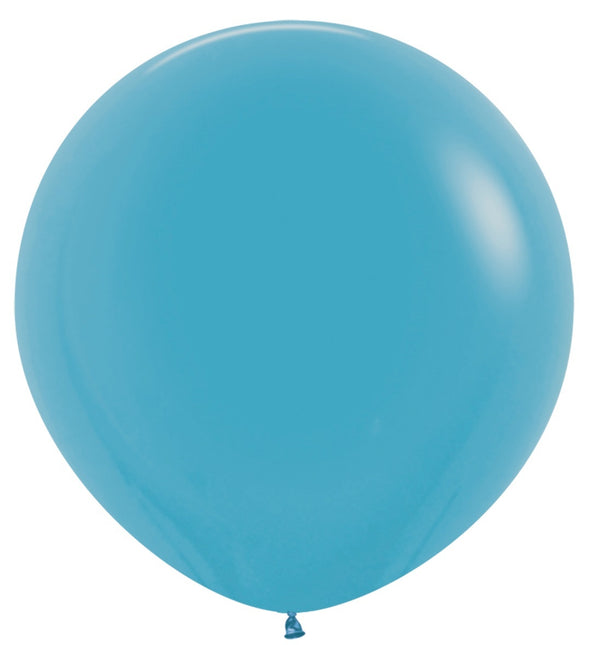 Ballons de baudruche bleu 91cm 2pcs