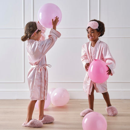 Peignoir Pamper Party Rose 5-7 ans