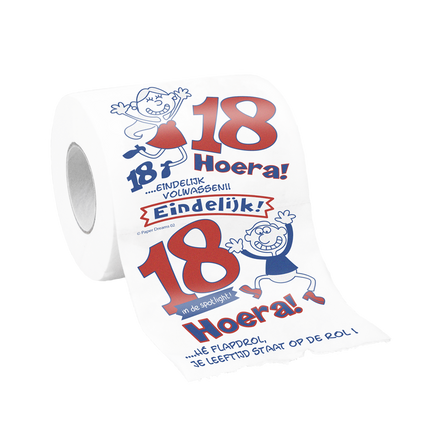 Papier hygiénique 18 ans