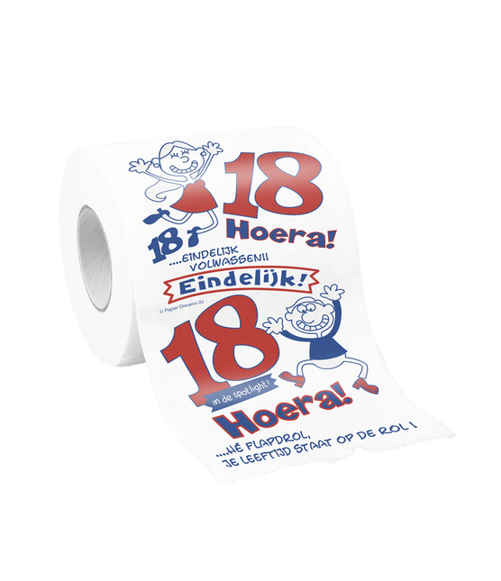 Papier hygiénique 18 ans