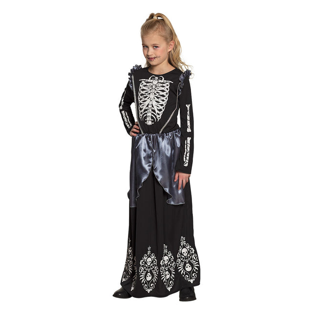 Halloween Costume Squelette Reine Enfant