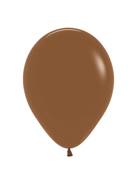 Ballons de baudruche Café 23cm 50pcs