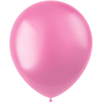 Ballons roses Metallic Bubblegum Pink 33cm 10pcs