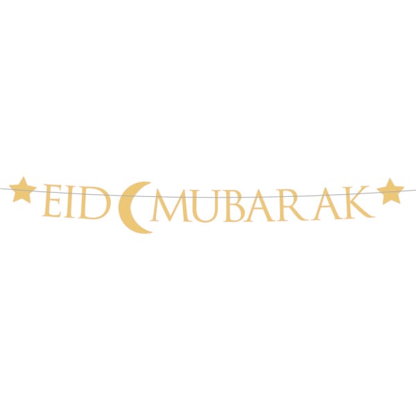 Guirlande de lettres Eid Ramadan 1.8m