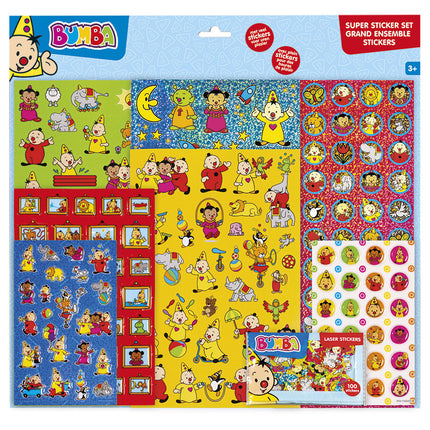 Jeu d'autocollants Bumba 12 pièces