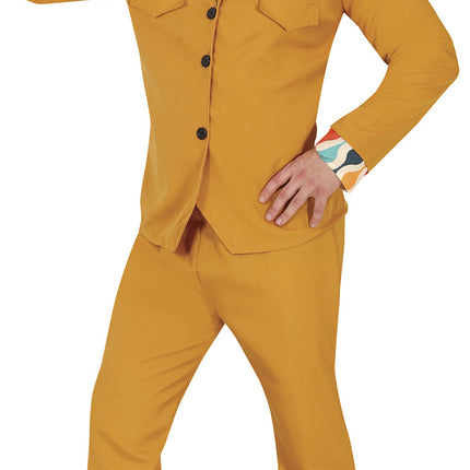 Costume Disco Orange Hommes