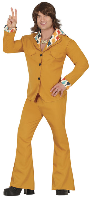 Costume Disco Orange Hommes