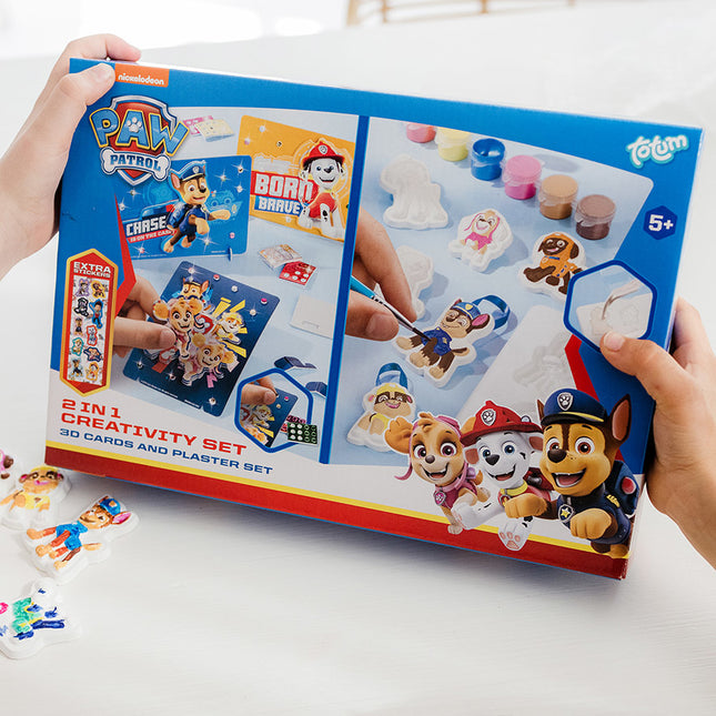 Ensemble de bricolage Paw Patrol 2 en 1