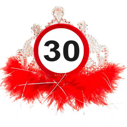 Panneau de signalisation Crown 30 Years