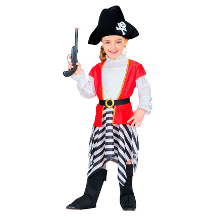 Piratesuit Black White Girl