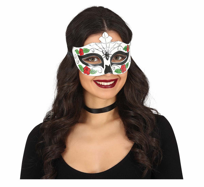 Halloween Masque pour les yeux Araignée