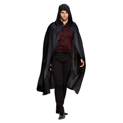 Cape d'Halloween Noir Gris 1.7m