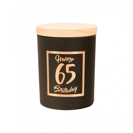 Bougie parfumée 65 Years Black 8cm