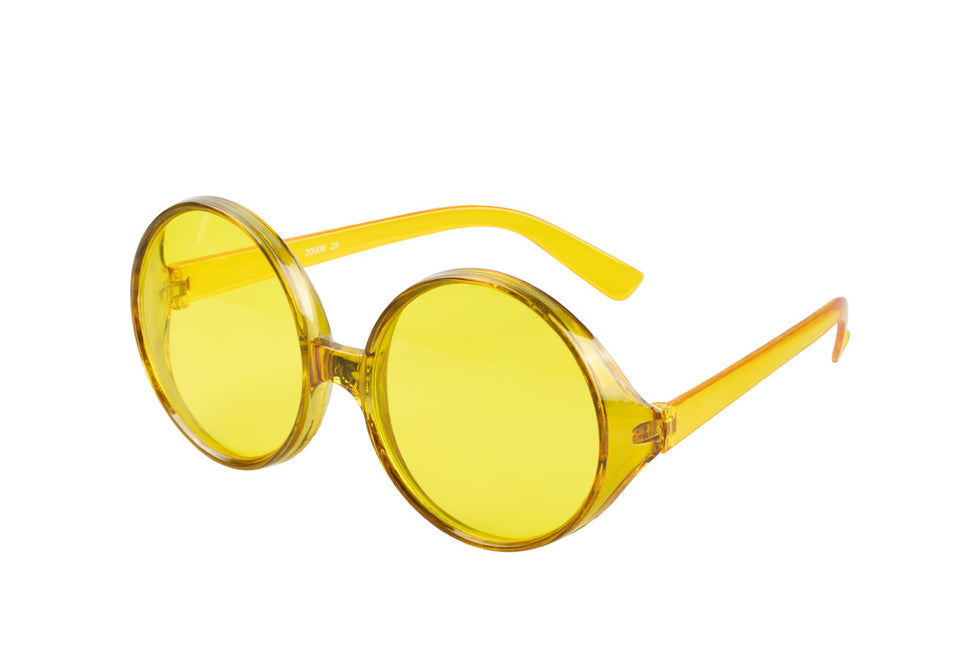 Lunettes jaunes 70's