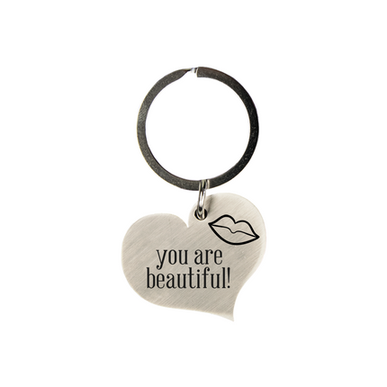 Porte-clés You Are Beautiful 10cm